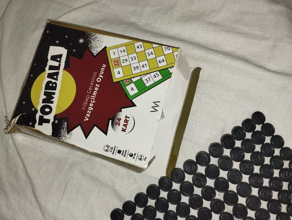 Çok Renkli Tombala Oyun Seti - Görsel 4