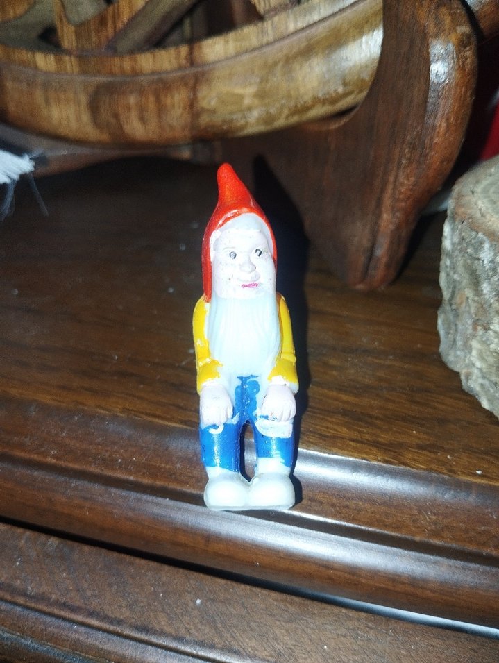 Renkli küçük Cüce Figürin - Görsel 4