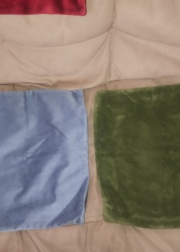 4 Renkli  Kırlent Kılıfı Seti - Görsel 6