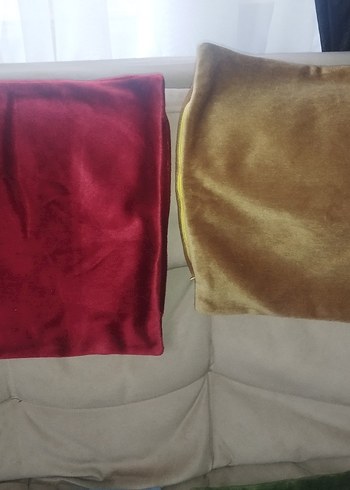 4 Renkli  Kırlent Kılıfı Seti - Görsel 2