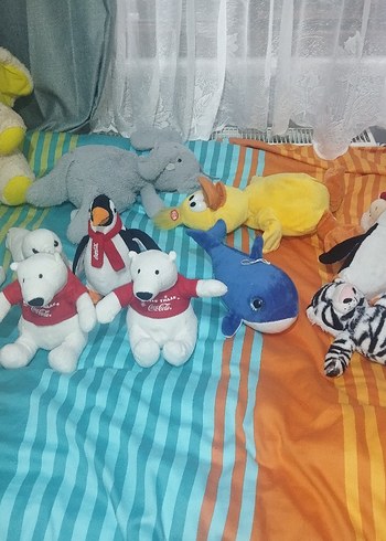 Renkli Peluş Oyuncak Seti sesli değil - Görsel 2