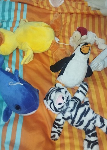 Renkli Peluş Oyuncak Seti sesli değil - Görsel 7