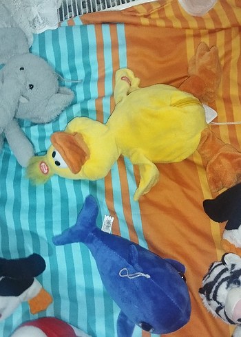 Renkli Peluş Oyuncak Seti sesli değil - Görsel 6