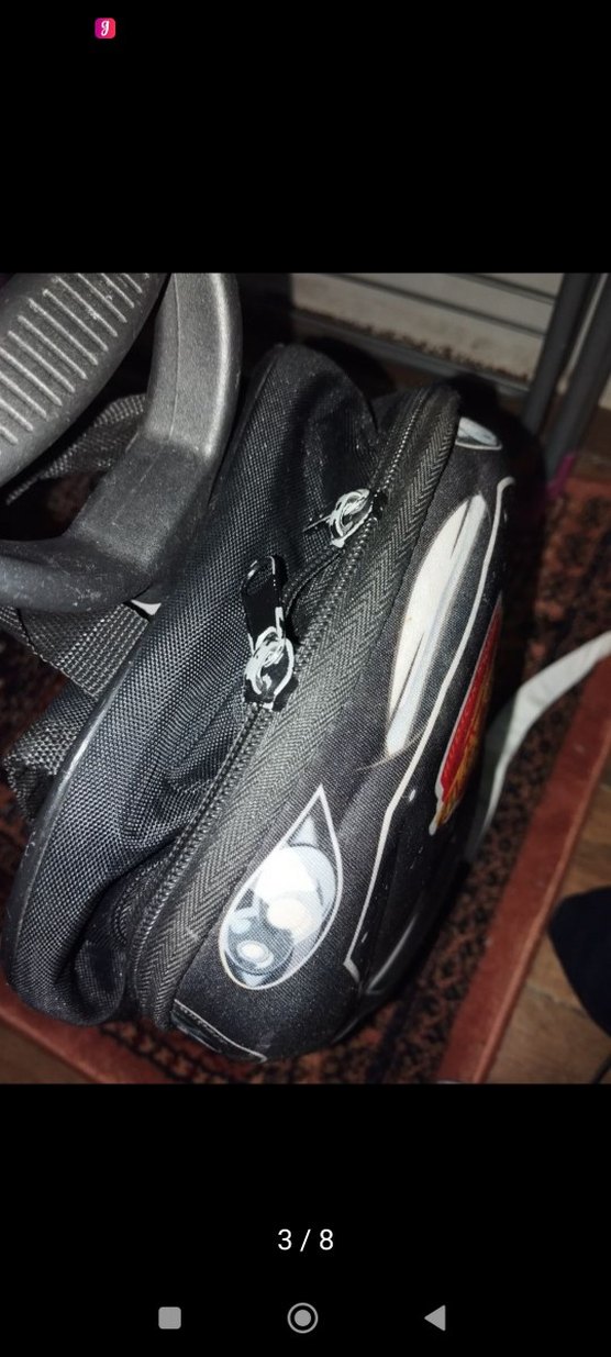 Siyah Çocuk Okul Çantası - Görsel 5