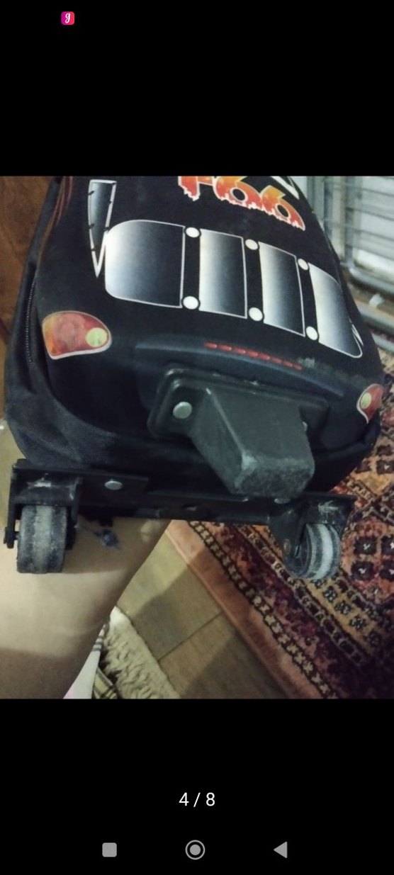 Siyah Çocuk Okul Çantası - Görsel 2