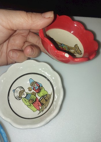 Renkli Nasrettin hoca kase Seti - Görsel 5