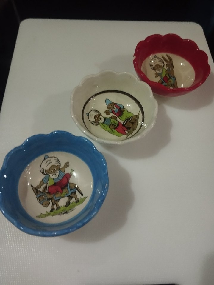 Renkli Nasrettin hoca kase Seti - Görsel 3