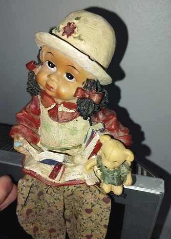 Renkli Kız Figürlü Biblo - Görsel 7