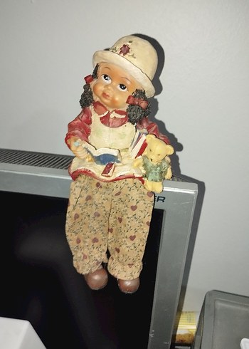 Renkli Kız Figürlü Biblo - Görsel 3