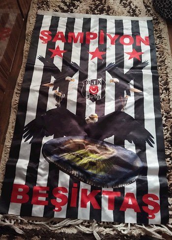 Beşiktaş Baskılı bayrak