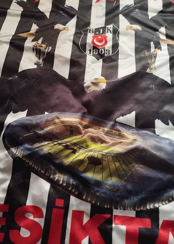 Beşiktaş Baskılı bayrak - Görsel 2