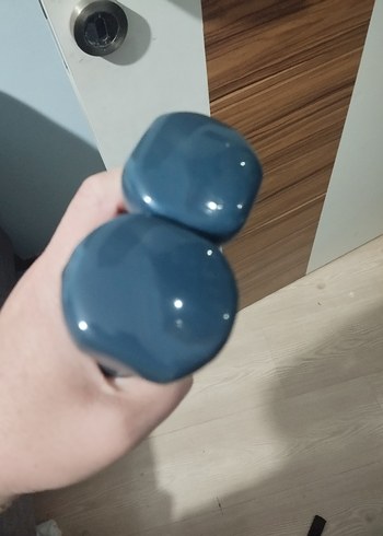 Beden 0,5 KG Mavi ağırlık ikisi 1 kg
