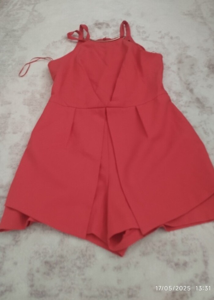 Şortlu tulum - Görsel 4