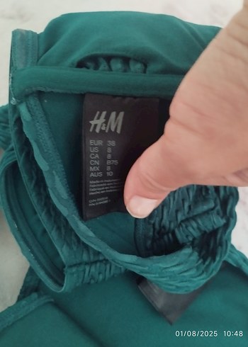 36 Beden yeşil Renk H & M Bikini