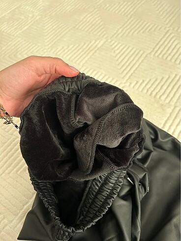 s Beden Kışlık deri pantalon