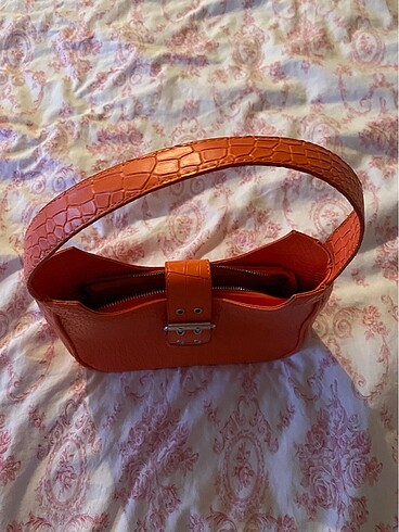 Beden turuncu Renk Günlük kol çantası