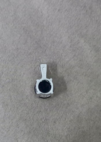 Mavi Safir Taşlı Kadın Kolye Ucu - Görsel 3