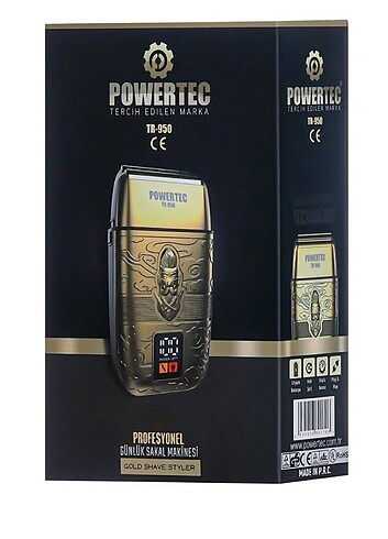 Powertec TR-950 Günlük Sakal Tıraş Makinası 