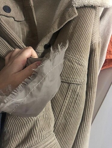 s Beden camel Renk Pull and bear ceket