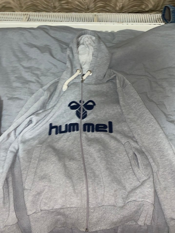 Gri Fermuarlı Sweatshirt - Görsel 2