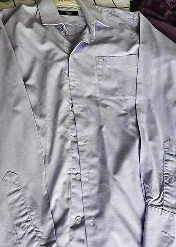 kiğili erkek gömlek 3 tane - Görsel 5