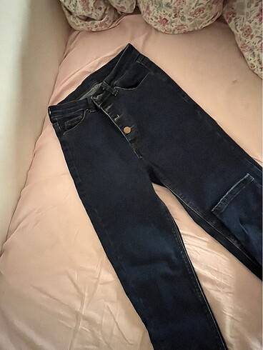 34 Beden lacivert Renk Kot pantolon