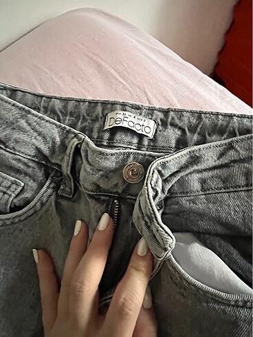 32 Beden gri Renk Kot pantolon