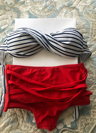 Diğer Yüksek bel bikini takım