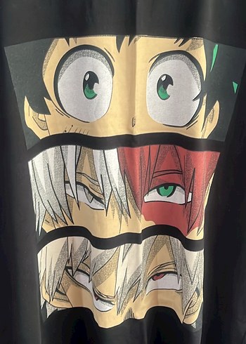 Siyah Baskılı Tişört - Görsel 2