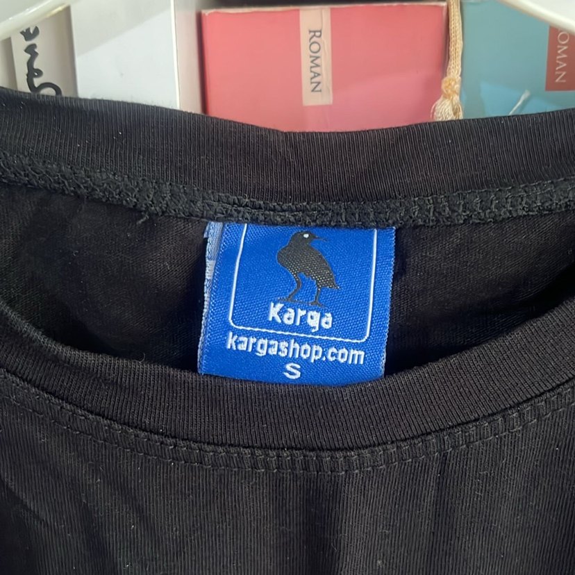 Siyah Baskılı Tişört - Görsel 3