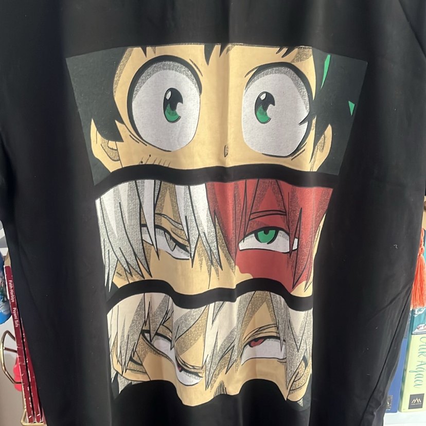 Siyah Baskılı Tişört - Görsel 2