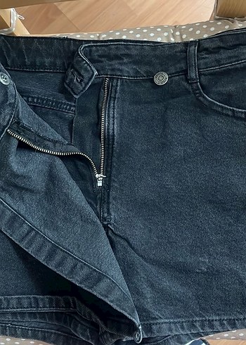 Kadın Denim Şort Etek - Görsel 2