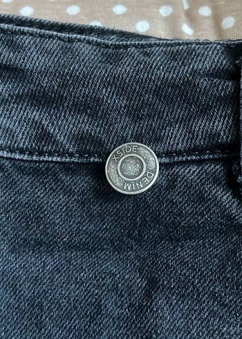 Kadın Denim Şort Etek - Görsel 4