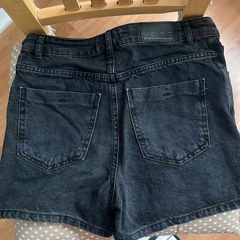 Kadın Denim Şort Etek - Görsel 5