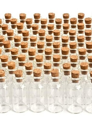 200 adet cam şişe