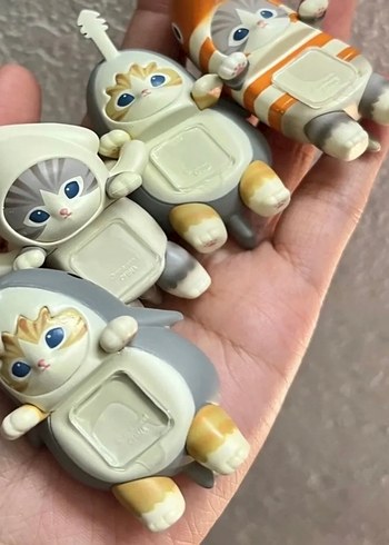 Renkli Hayvan Kostümlü Mini Figürler - Görsel 2