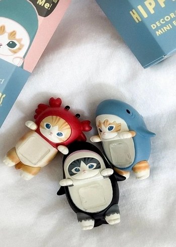 Renkli Hayvan Kostümlü Mini Figürler