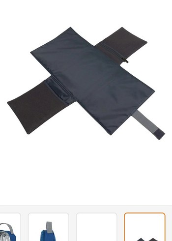 Mavi Bebek Bakım Çantası Seti puredu - Görsel 2