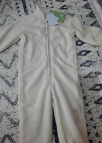 Beyaz Kürklü tulum - Görsel 2