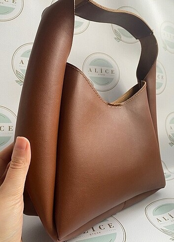 Kahverengi pinterest kadın kol çantası