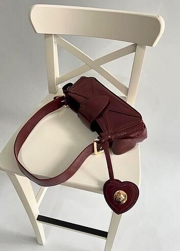 Bordo manc model kadın kol çantası