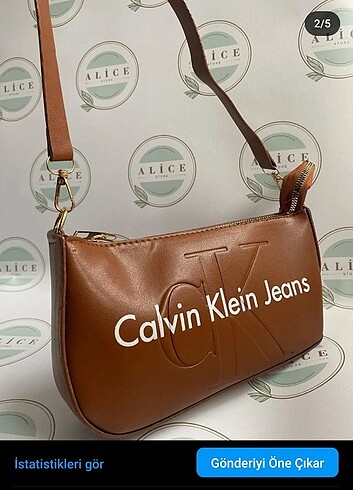 Calvin Klein model kadın baget çanta
