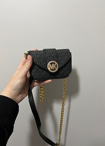  Beden Lacivert renk mini Michael kors model kadın kol çantası