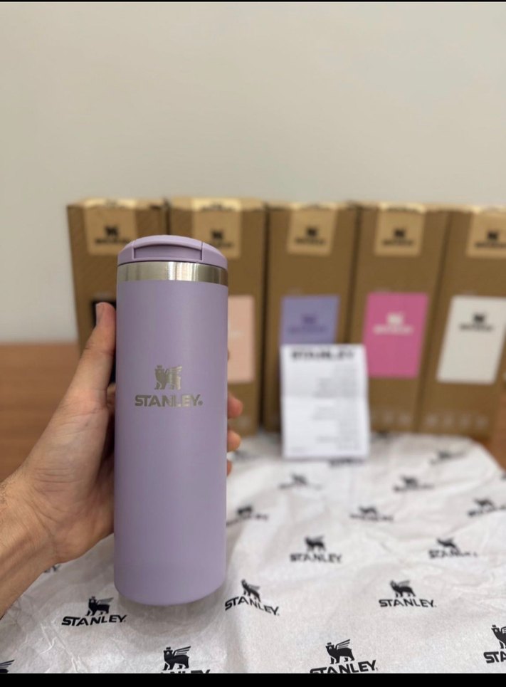 SIFIR İTHAL ORJİNAL STANLEY 0.47 LT THE AEROLİGHT TERMOS - Görsel 2