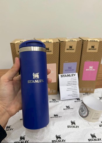 SIFIR İTHAL ORJİNAL STANLEY 0.47 LT THE AEROLİGHT TERMOS - Görsel 2