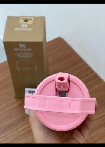 SIFIR İTHAL ORJİNAL STANLEY  0.89 LT PİPETLİ TERMOS - Görsel 3