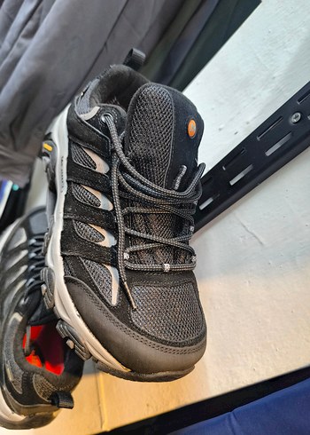 Gri Merrell Erkek Outdoor Spor Ayakkabı - Görsel 4