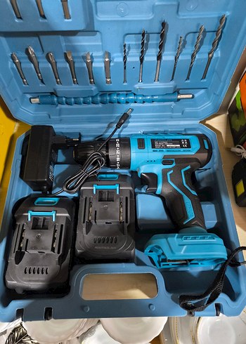 Mavi Çok Amaçlı Matkap Seti - Görsel 2