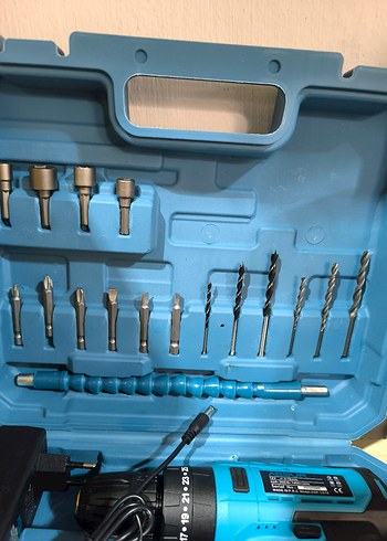 Mavi Çok Amaçlı Matkap Seti - Görsel 3