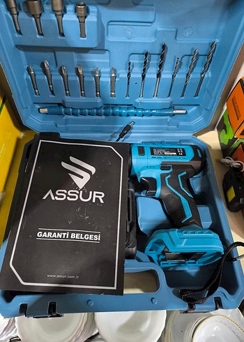 Mavi Çok Amaçlı Matkap Seti - Görsel 4